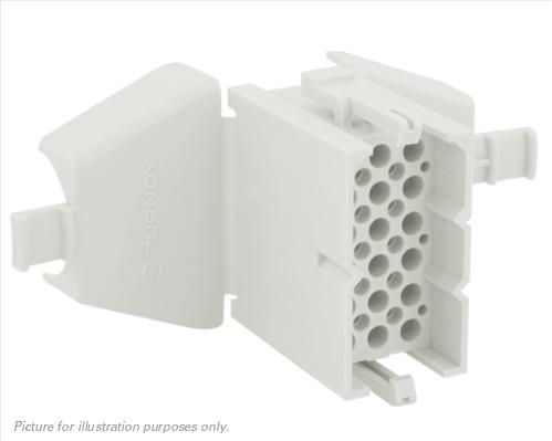 SOURIAU-SMS18PDH3 Raccordement rectangulaire Conn Rectangular M 18 POS ST Cable Mount