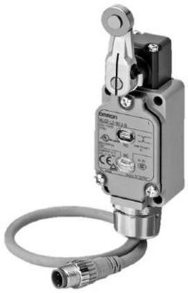 Omron-WLCA2-N Begrenzungsschalter Switch Limit N.O./N.C. SPST/SPST Side Rotary with Roller Lever Screw Mount 10A 500VAC 250VDC 13.34N Rotary Conduit