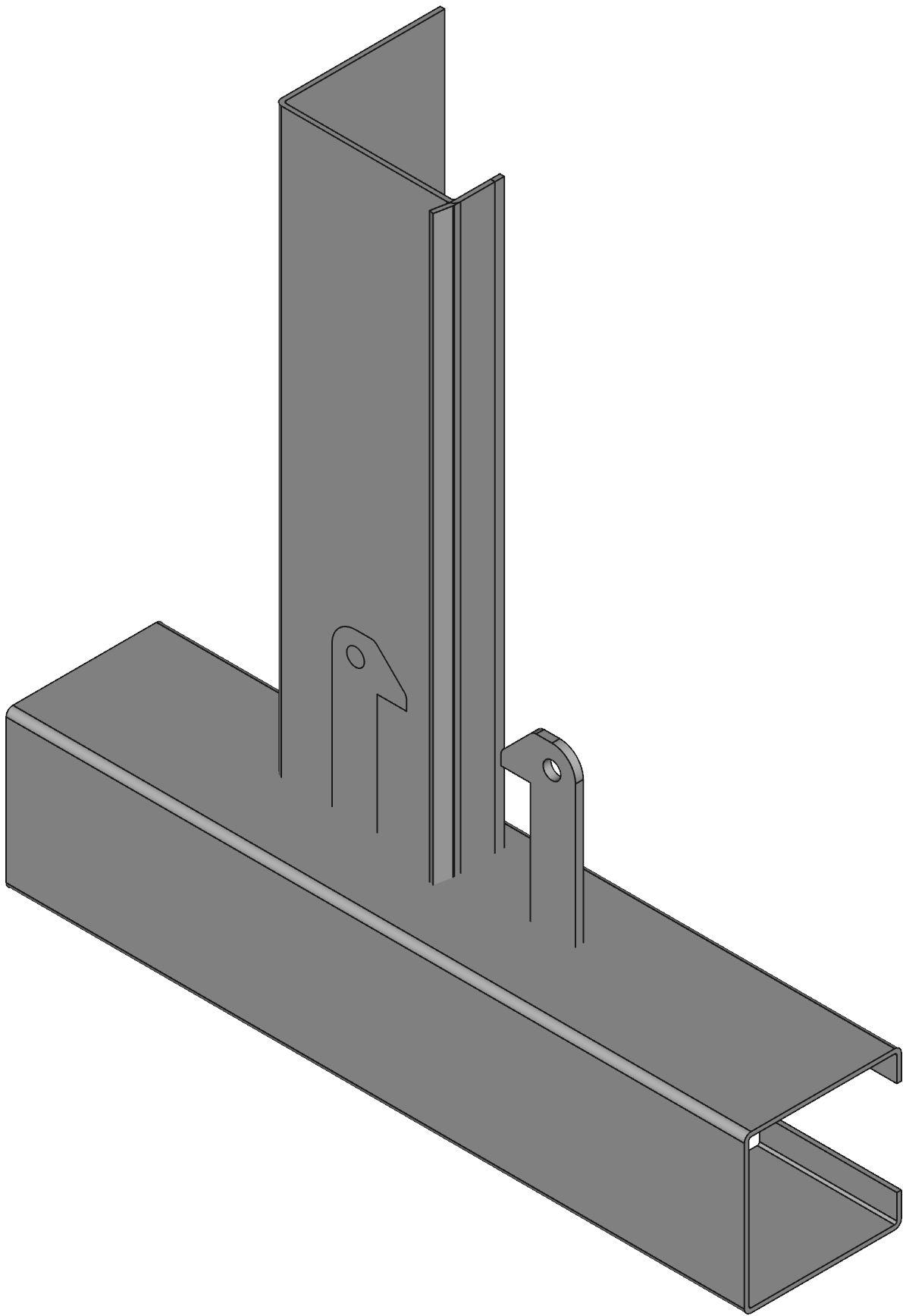 Hammond Manufacturing-1485BZ12 Verdrahtungskanäle Wireway Solid Wall Square Screw Steel Gray