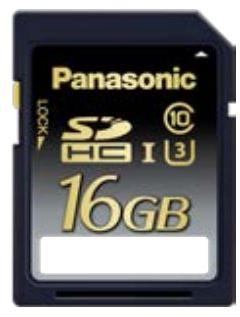 Panasonic Industry-RP-TDUA16DA1 Flash Cards Flash Card 16G-byte 1.8V/2.5V/3.3V SDHC Card 8-Pin