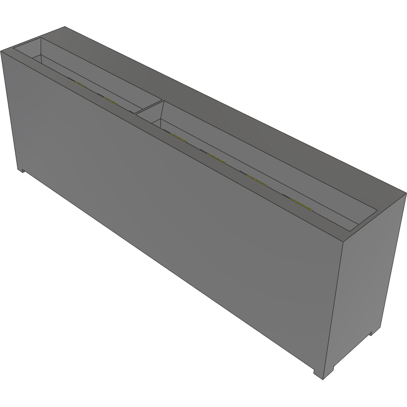 Samtec-PEC-07-02-T-S Raccordement de bord de carte Conn Card Edge SKT 7 POS 2.54mm Solder ST SMD Tube