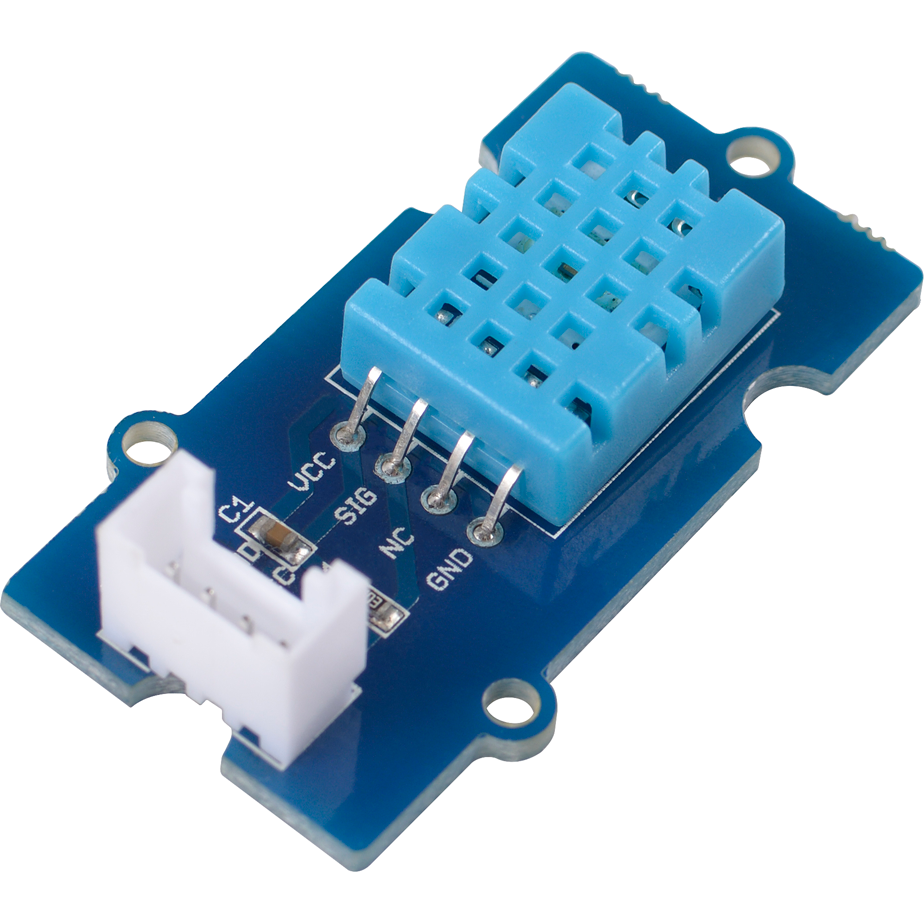Seeed Technology Co.,Ltd-101020011 Sensor Development Boards and Kits DHT11 Temperature and Humidity Sensor Grove Board
