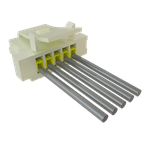 Cable Assembly Discrete Wire 0.254m 28AWG Wire to Board 5 POS SKT Crimp Micro Mate™ Bag