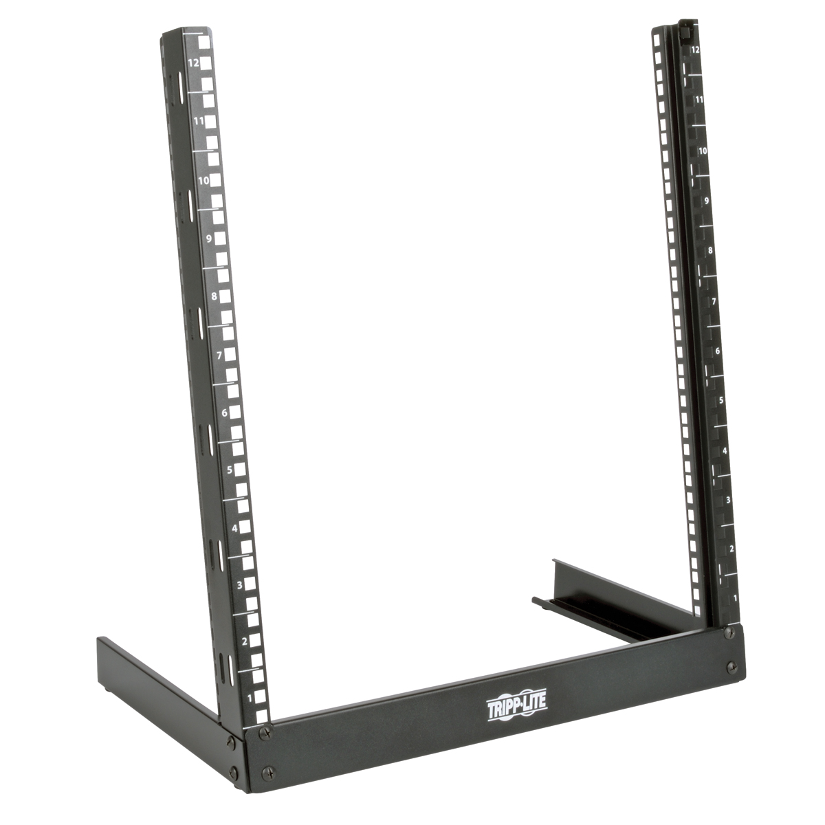 Eaton-SR2POST12 Kästen, Gehäuse und Gestelle Black Steel Vertical Mounting Rails 2-Post Open Frame Rack
