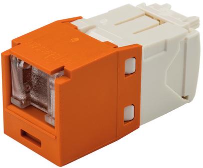 Panduit-CJH688TGOR Steckverbinder, Telefon und Telekommunikation Cat6 Spring Shuttered Jack, TG Style, OR