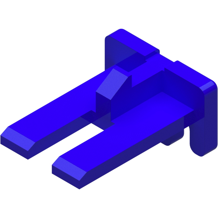 Delphi-15304813 Accessoires de raccordement Lock Secondary TPA M/P 2 BLU