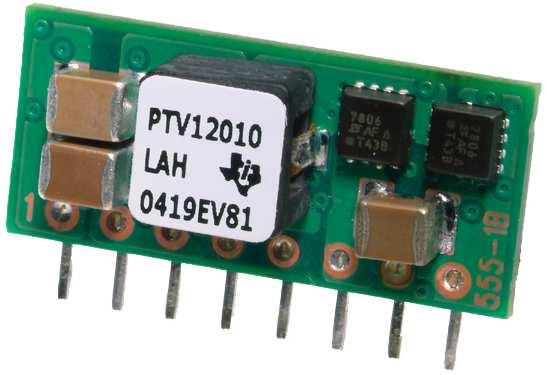Texas Instruments-PTV12010WAH DC to DC Converter and Switching Regulator Module Module DC-DC 12VIN 1-OUT 1.2V to 5.5V 8A 8-Pin SIP Module Tray