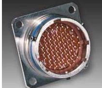 Amphenol-MS27472E12B35SA-LC Steckverbinder, rund Conn Circular SKT 22 POS Crimp ST Wall Mount 22 Terminal 1 Port