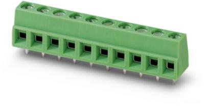PHOENIX CONTACT-MKDSN 1.5/ 5 BD:5-1 连接器接线板 Conn PC Terminal Block 5 POS 5mm Solder ST Thru-Hole 17.5A Cardboard