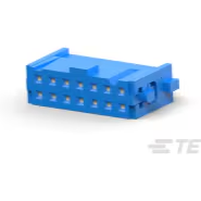 TE Connectivity-1658526-8 Piastre connettori e prese PCB Conn IDC Connector F 14 POS 2.54mm IDT RA Cable Mount