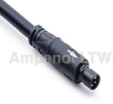 Amphenol-Q8D-02AMMM-QL8A01 Andere Kabelbaugruppen Size 8 Overmolded with cable HS-Lok F CONN F PIN