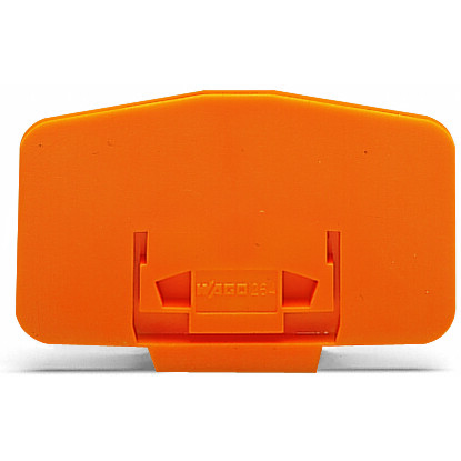 WAGO-264-367 Accessori per connettori Connector Accessories Separator Plate Straight Polyamide 6/6 Orange Box
