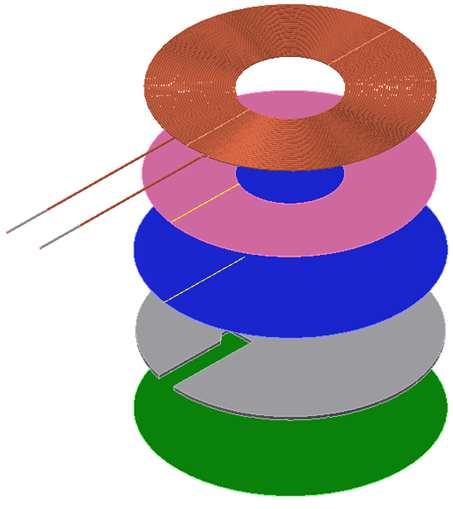 TDK-WR282840-37K2-LR3 Wireless Charging Coils Wireless Charging Receiving Coil