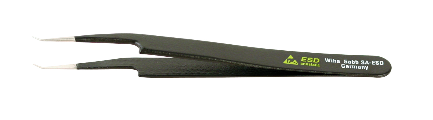Wiha Tools USA-44527 null ESD Safe Tweezer Tool 5abb SA - 117mm