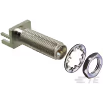 TE Connectivity-CONREVSMA003.062-L RF-Steckverbinder Conn SMA 50Ohm Solder ST Edge Mount F Gold Bulk