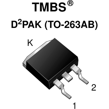 Vishay-VB10170C-E3/8W Rectifiers Diode Schottky 170V 10A 3-Pin(2+Tab) TO-263AB T/R