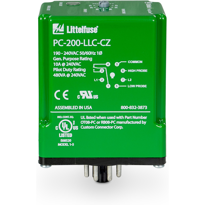 Littelfuse-PC-200-LLC-CZ Relays Other Liquid level control Protection Relays