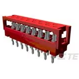 TE Connectivity-9-215570-0 Cabezales del conector y receptáculos PCB Conn IDC Connector HDR 20 POS 1.27mm Solder RA Side Entry Thru-Hole Box