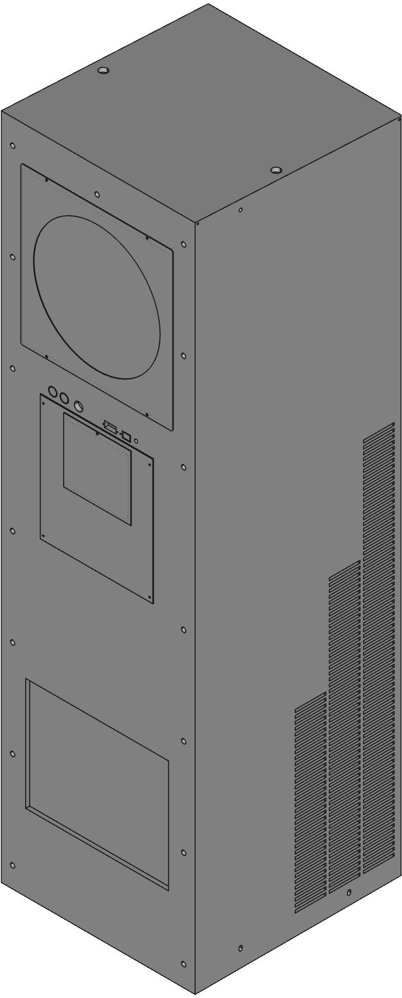 Hammond Manufacturing-DTS3641A230LG null SIDE MOUNTING DTS SERIES - LARGE CAPACITY