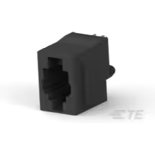 TE Connectivity-5520257-2 Telecomunicaciones y teléfono del conector Conn RJ-22 F 4 POS 1.27mm Solder ST Thru-Hole 4 Terminal 1 Port Cat 3 Package