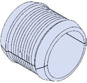 Glenair-687-207XO10 扣环 Composite MIL-C-85049/93 Banding Split-Ring