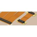 Samtec-HFEM-014-T-05.00-DP-MH Montaje de cables de cinta/plano Cable Assembly 0.127m 0.8mm 28 to 28 POS Differential Pair to Differential Pair M-F QSeries™ Bulk