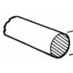 Laird Technologies-8863-0180-81 EMV-Dichtungen EMI Gaskets Conductive Elastomer O-Strip Silicone 120dB