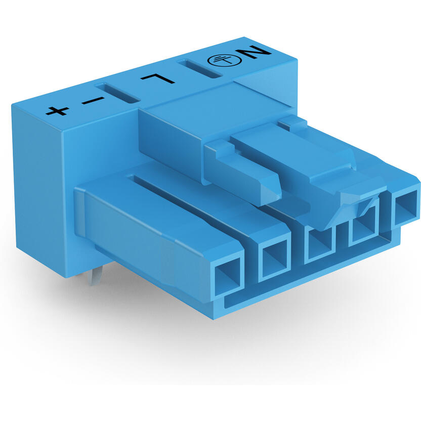 WAGO-890-3105/011-000 Piastre connettori e prese PCB Socket for PCBs angled 5-pole Cod. I