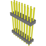 Conn Board Stacker HDR 16 POS 2.54mm Solder ST Top Entry Thru-Hole Bulk