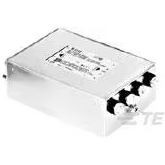 TE Connectivity-50AYA6A Power Line Filters Power Line Filter 50Hz/60Hz 50A 440VAC Threaded Stud Flange Mount