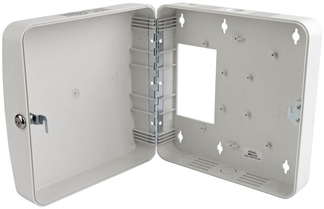 Eaton-EN1111 Kästen, Gehäuse und Gestelle White Acrylonitrile Butadiene Styrene Wall Mount Wireless Access Point Enclosure