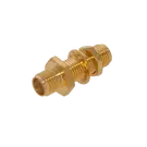 HUBER+SUHNER-34_SMA-50-0-1/111_NH RF-Steckverbinder Conn SMA Adapter 0Hz to 18GHz 50Ohm ST Panel Mount F/F Beryllium Copper Alloy Bulk
