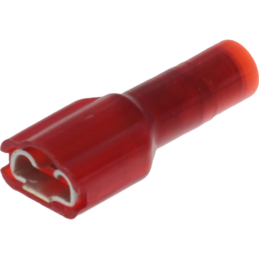 Molex-0190020022 Steckverbinderanschlüsse Quick Disconnect Terminal 18-22AWG Brass Red F 20.3mm Electro Tin Avikrimp™ T/R