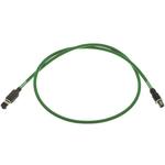 Cable Assembly Ethernet 10m 22AWG RJ-45 to M12 Circular 4 to 4 POS M-M