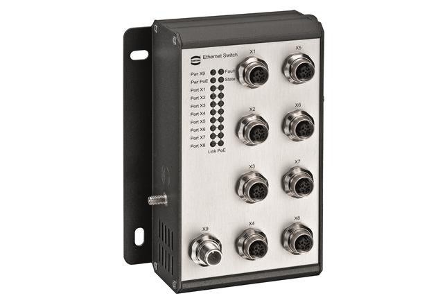 HARTING-20772083009 Ethernet-Schaltern Ethernet Switch 8-Port 100Mbps