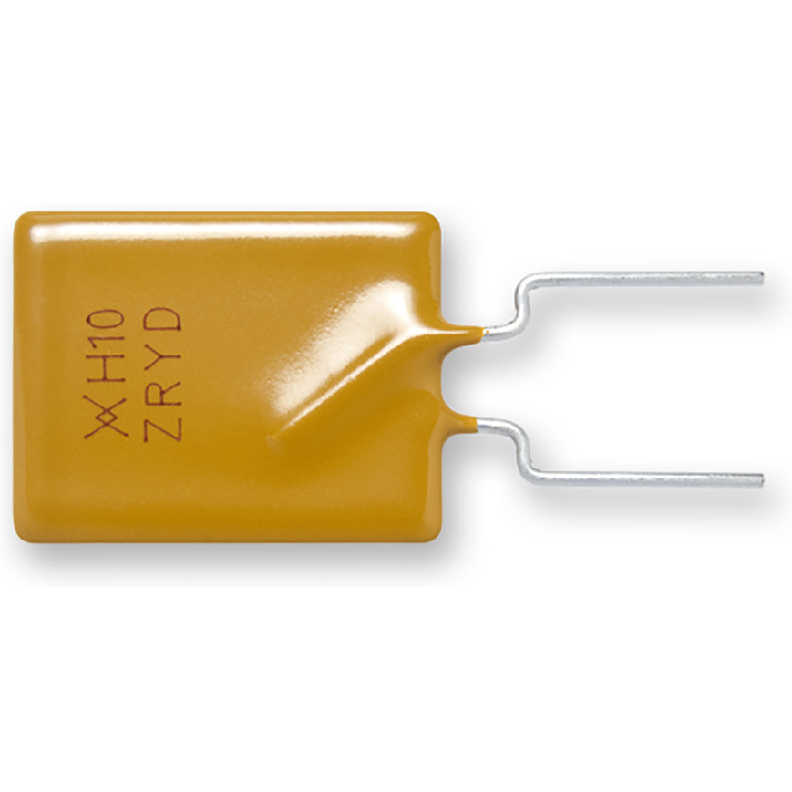 Littelfuse-AHRF1000 Fusible PTC réinitialisable PTC Resettable Fuse 10A(hold) 20.5A(trip) 16VDC 100A 5.3W 10.5s 0.0051Ohm Radial 17.5 X 3 X 26.5mm Bag