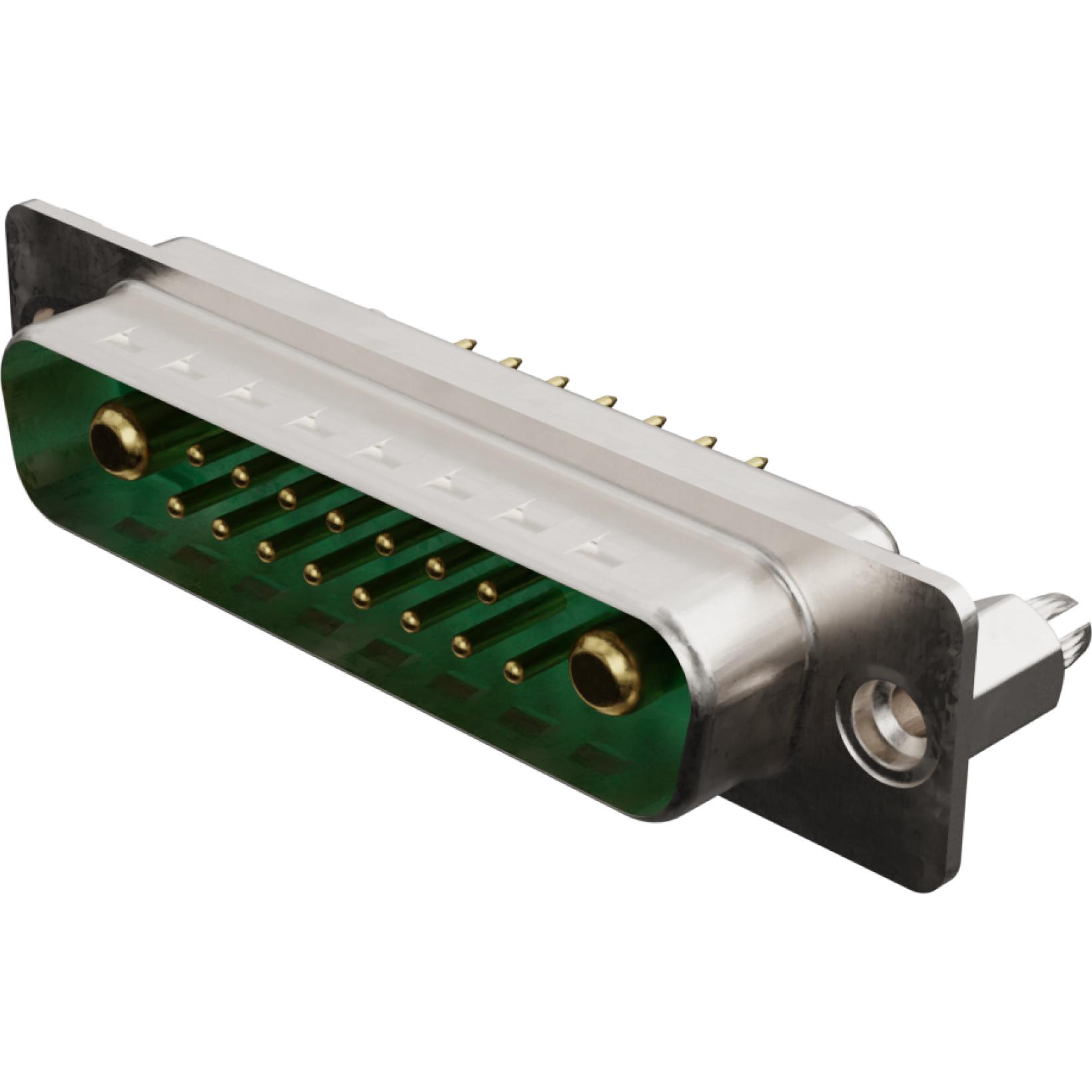 Molex-1731070891 Raccordement D ultra-miniaturisé Conn D-Sub M 2Power/15Signal POS 2.84mm Solder ST Thru-Hole 17 Terminal 1 Port FCT Products Carton