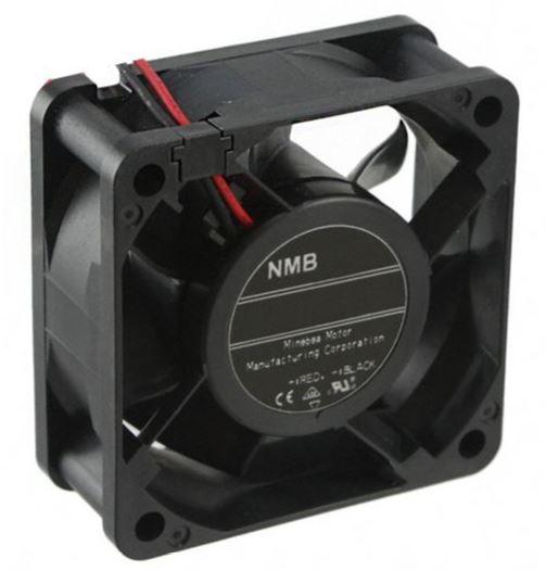 MinebeaMistumi – NMB Technologies-06025SA-12N-AA-D0 Gebläse und Lüfter DC Fan Axial Ball Bearing 12V 6V to 13.8V 23.3CFM 33dB 60 X 60 X 25mm