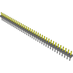 Conn Unshrouded Header HDR 37 POS 2mm Solder ST Top Entry Thru-Hole Bulk