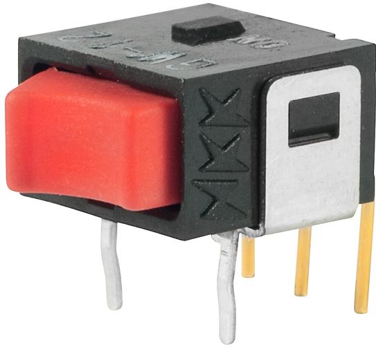 NKK Switches-GW12RCH Switch Rocker Switch Rocker ON None ON SPDT PC Pins Curved Rocker 0.1A 28VAC 28VDC 0.4VA 50000Cycles