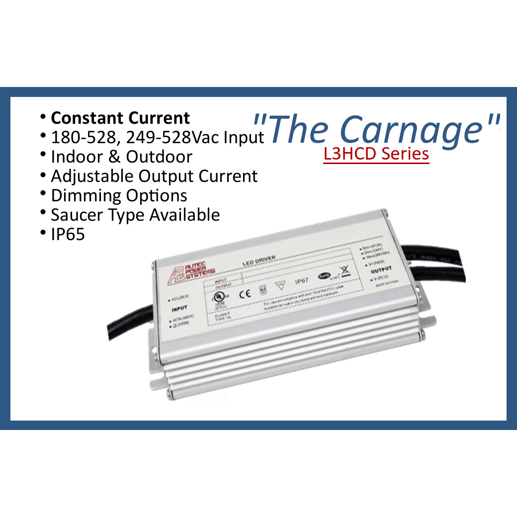 Autec Power Systems-L3HCD150S360STR LED-Spannungsversorgung AC/DC LED Power Supply 150W Single 7-Pin