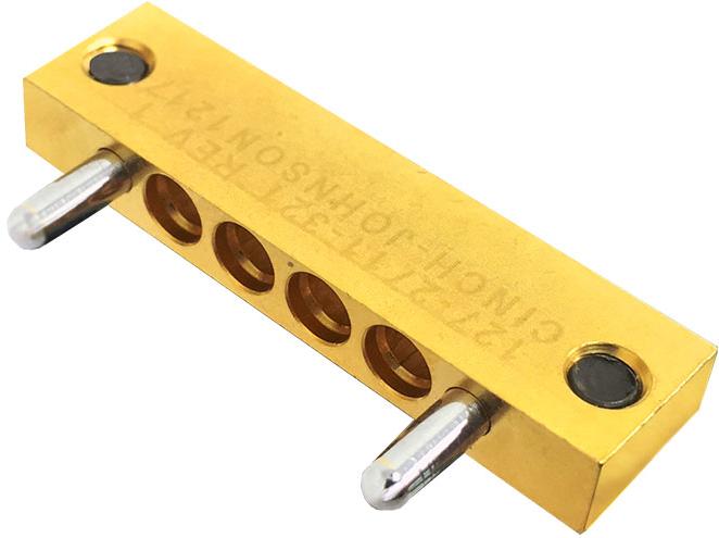 Cinch Connectivity Solutions-127-1721-321 Connector Headers and PCB Receptacles Conn Shrouded Header M 4 POS Solder ST Top Entry Thru-Hole Bag