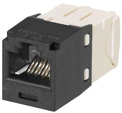 Panduit-CJ688TGBL-24 Steckverbinder, Telefon und Telekommunikation Conn RJ-45 F 8 POS ST Cable Mount 8 Terminal 1 Port Cat 6 Bulk