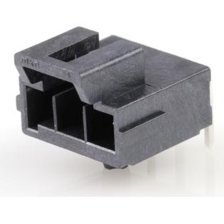 Molex-1723103203 连接器插头及 PCB 插座 Conn Wire to Board HDR 3Power POS 3.5mm Solder RA Side Entry Thru-Hole Tray