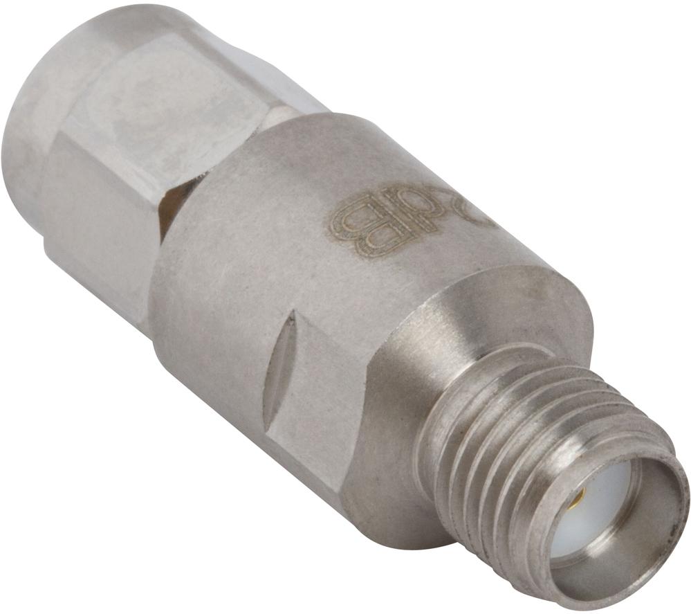 Amphenol RF-ATS-1M1F-02DB2W 固定衰减器 Attenuator 6GHz Bag