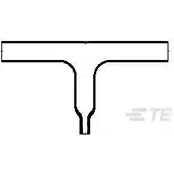 TE Connectivity-322C512-51-0 Wärmeschrumpfende Produkte Heat Shrink Transition T Style Modified Fluoroelastomer Black Bag/Box