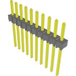 Conn Unshrouded Header HDR 10 POS 2.54mm Solder ST Top Entry Thru-Hole Bulk