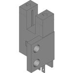 Omron-EESX677P Photo-interrupteur Photointerrupter Transmissive 5mm Transistor 4-Pin