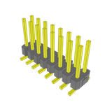 Conn Unshrouded Header HDR 16 POS 2.54mm Solder ST Top Entry SMD T/R