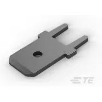 TE Connectivity-726386-2 Connector Terminals Quick Disconnect Terminal Brass M 8mm Tin Over Nickel FASTON® Box